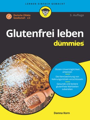 cover image of Glutenfrei leben f&uuml;r Dummies